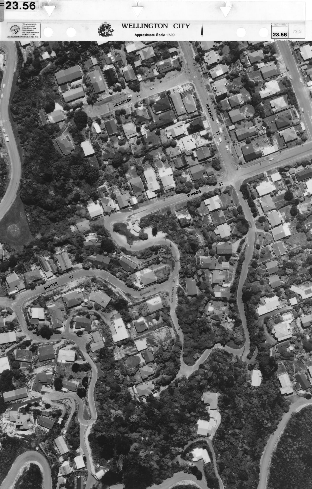 Aerial transparency, Sheet 23.56