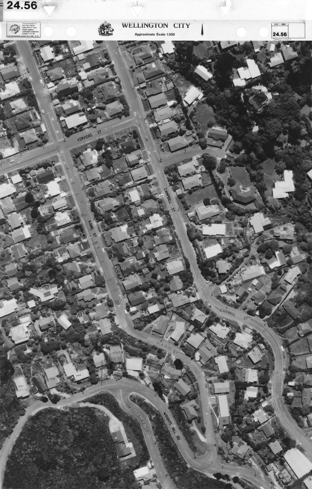 Aerial transparency, Sheet 24.56