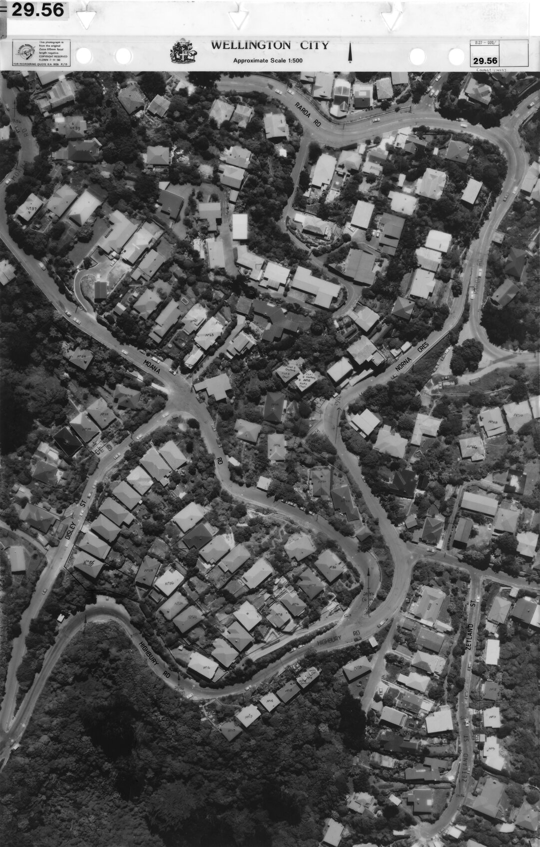 Aerial transparency, Sheet 29.56