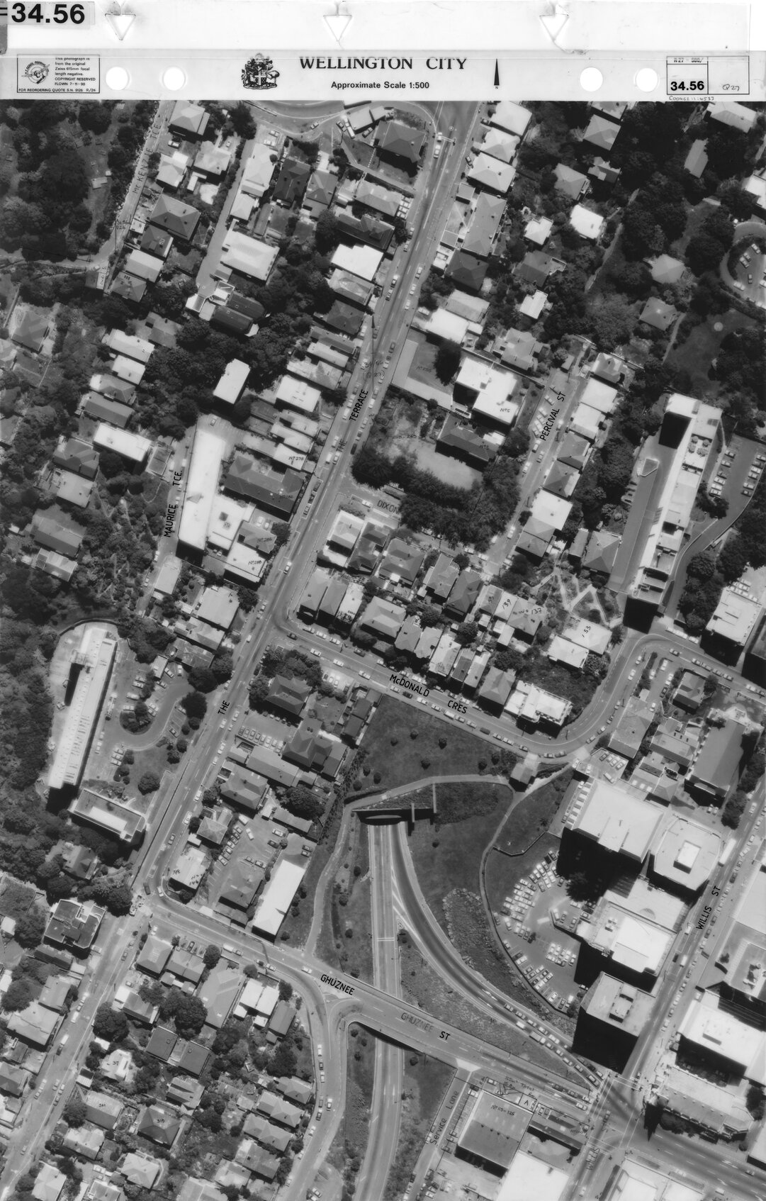 Aerial transparency, Sheet 34.56