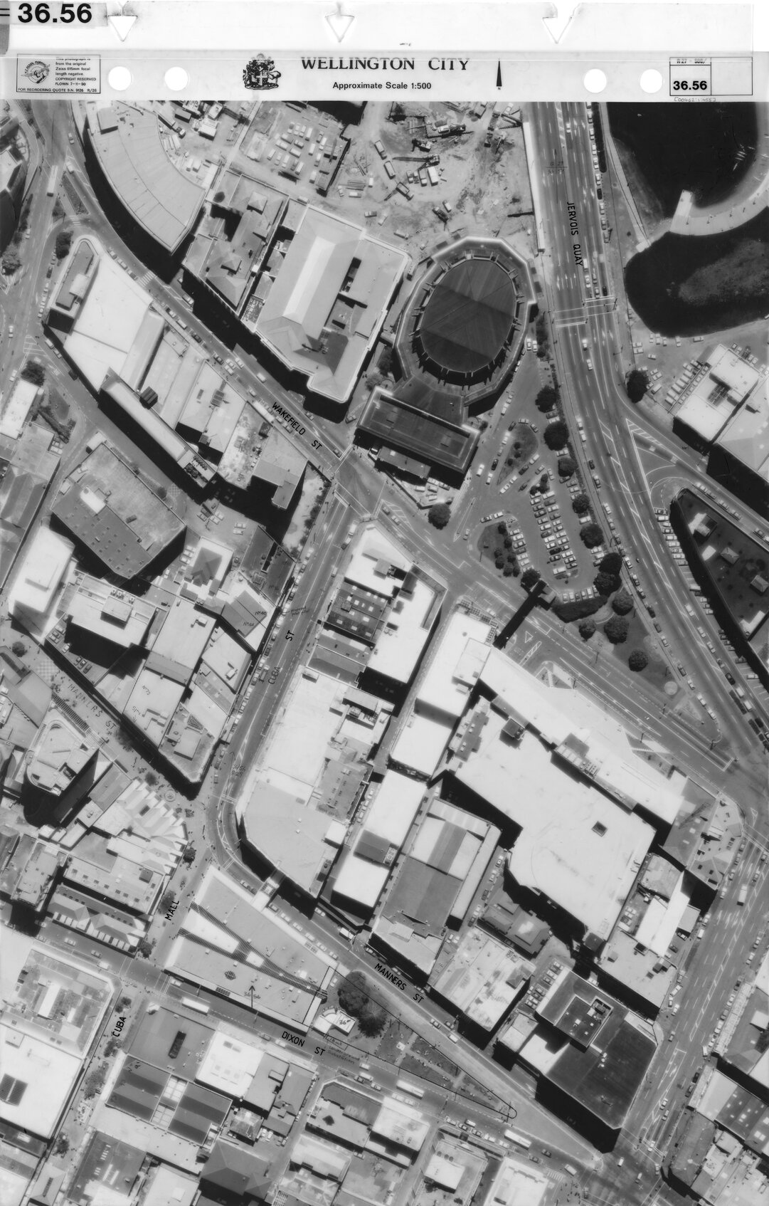 Aerial transparency, Sheet 36.56