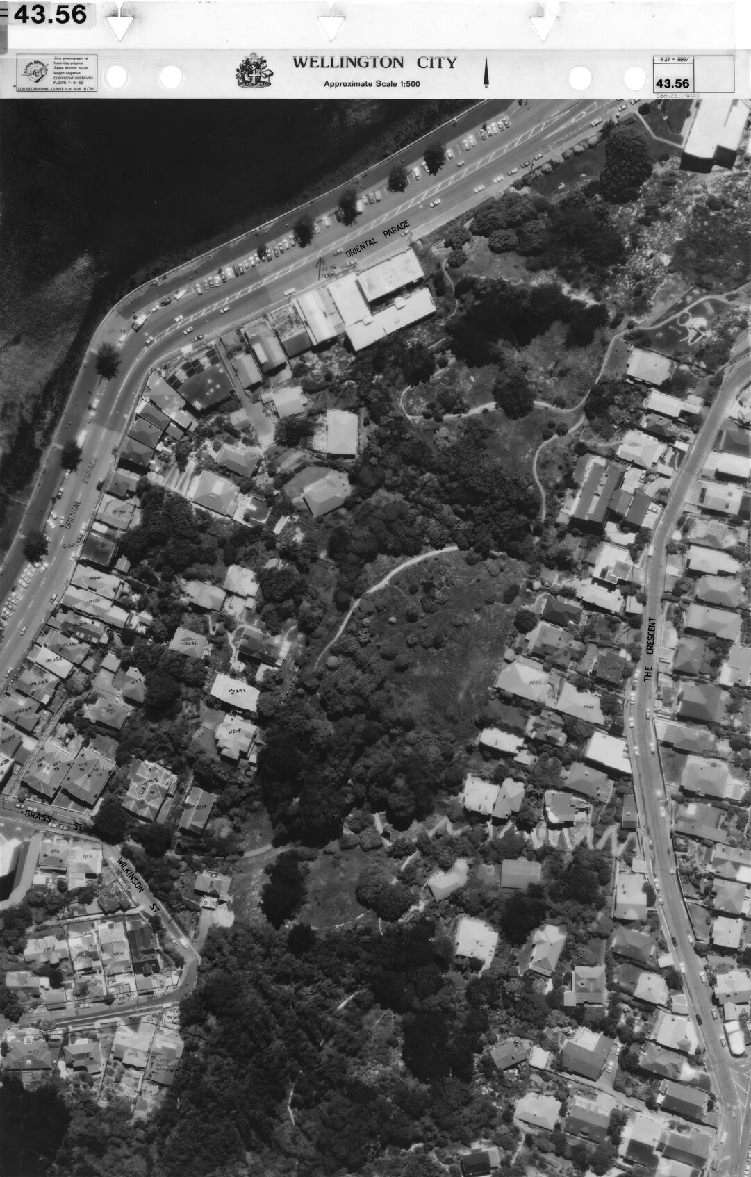 Aerial transparency, Sheet 43.56