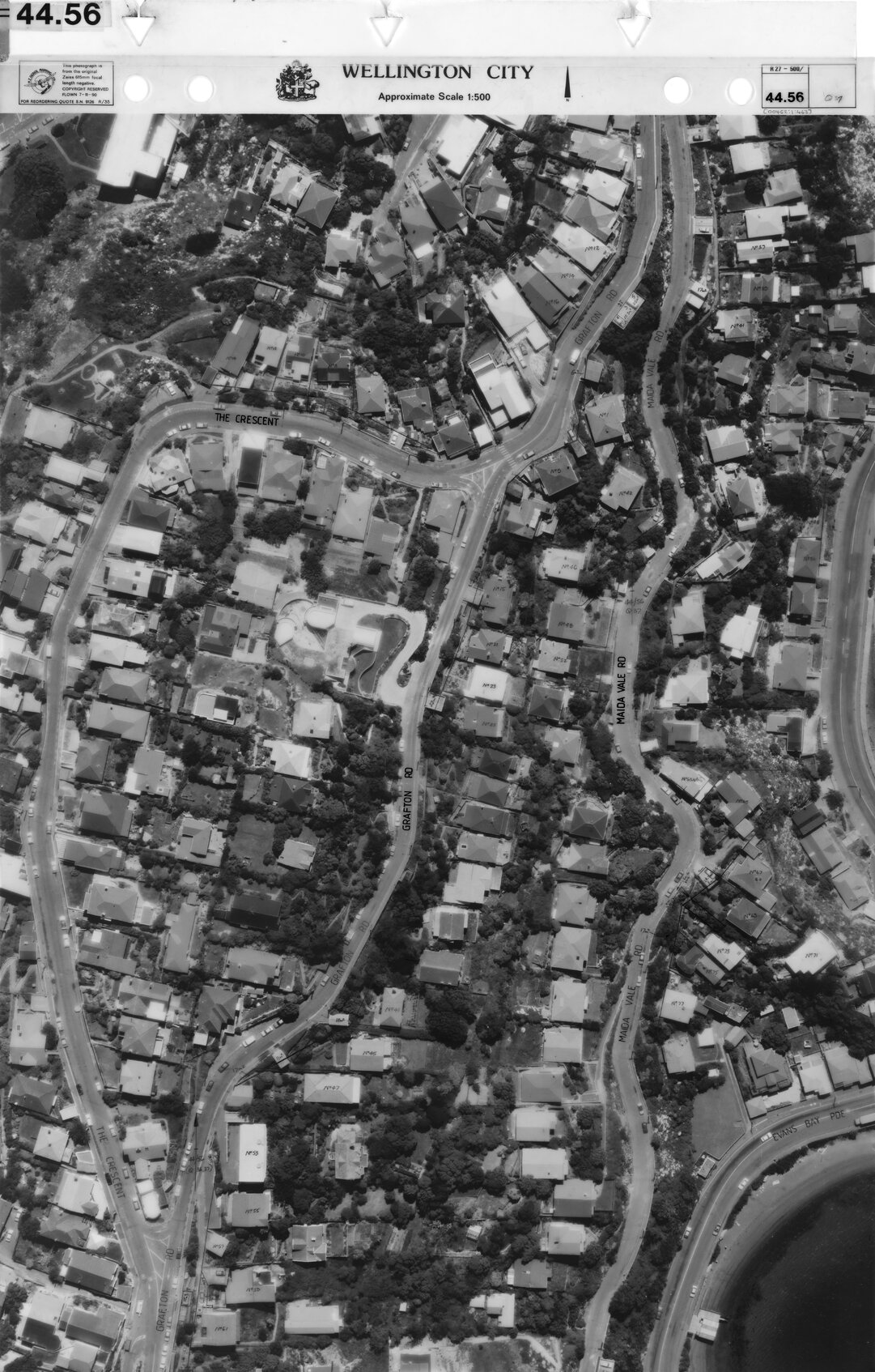 Aerial transparency, Sheet 44.56