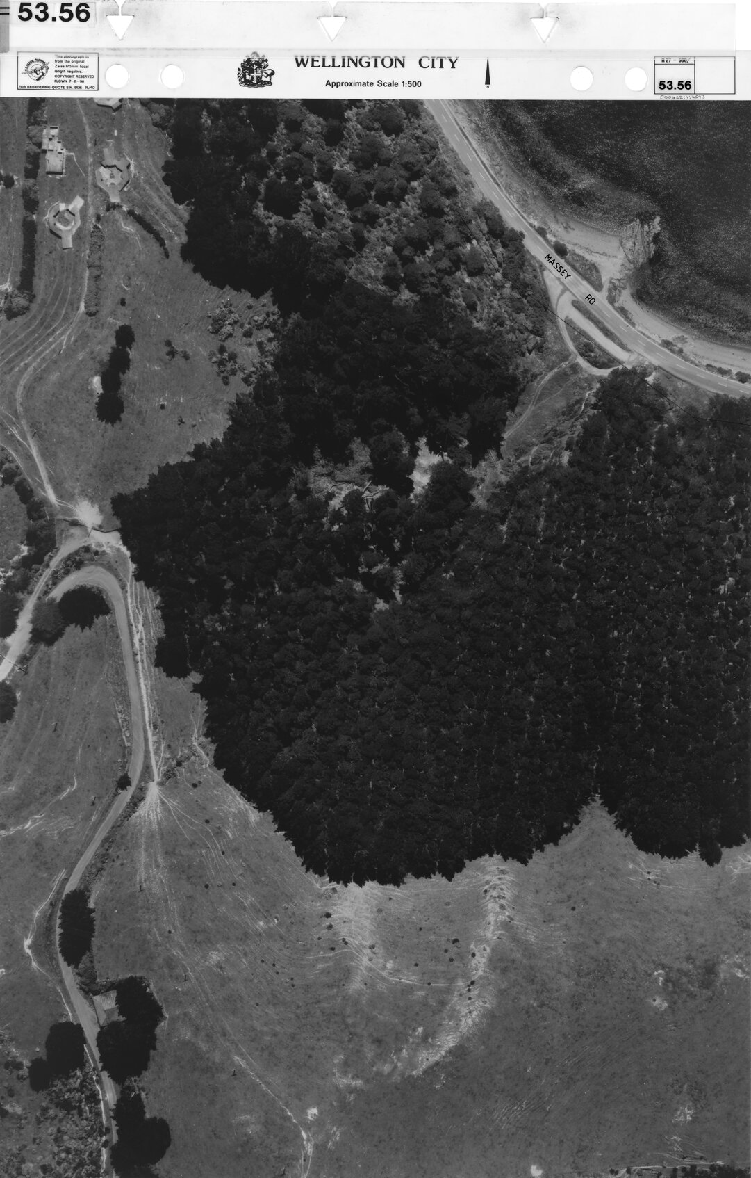 Aerial transparency, Sheet 53.56