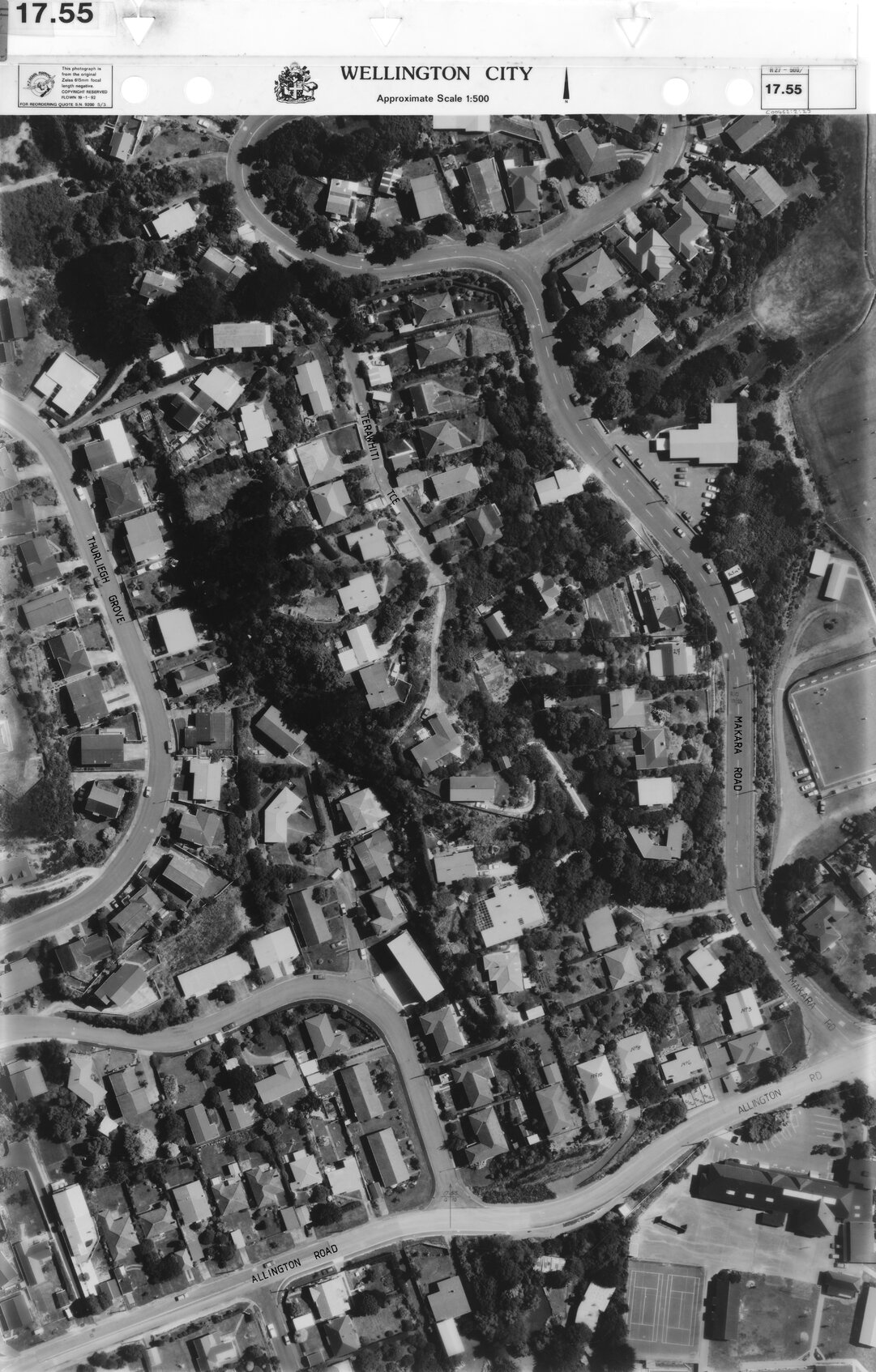 Aerial transparency, Sheet 17.55