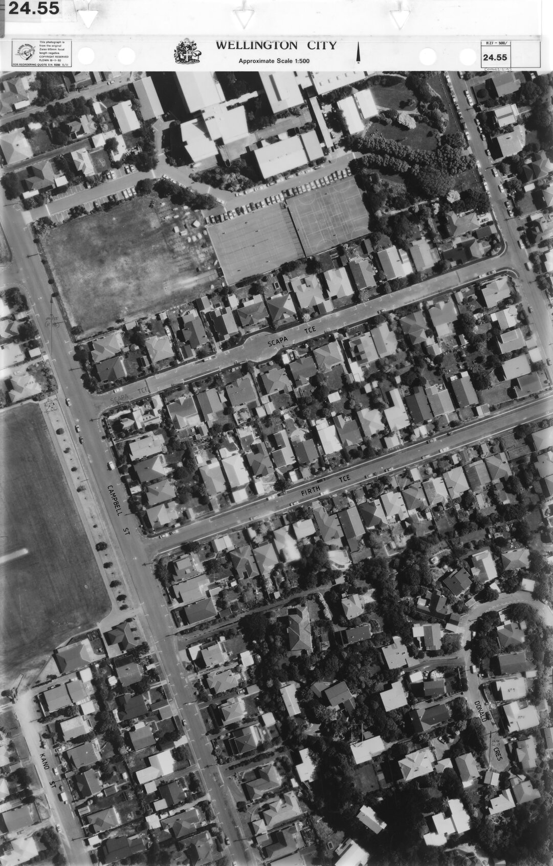 Aerial transparency, Sheet 24.55