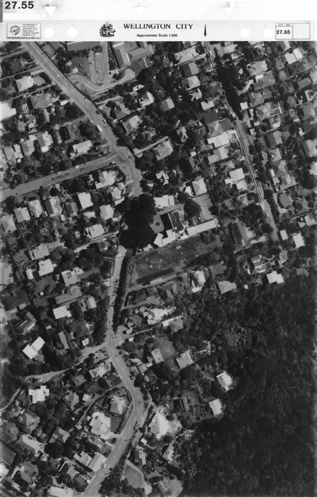 Aerial transparency, Sheet 27.55