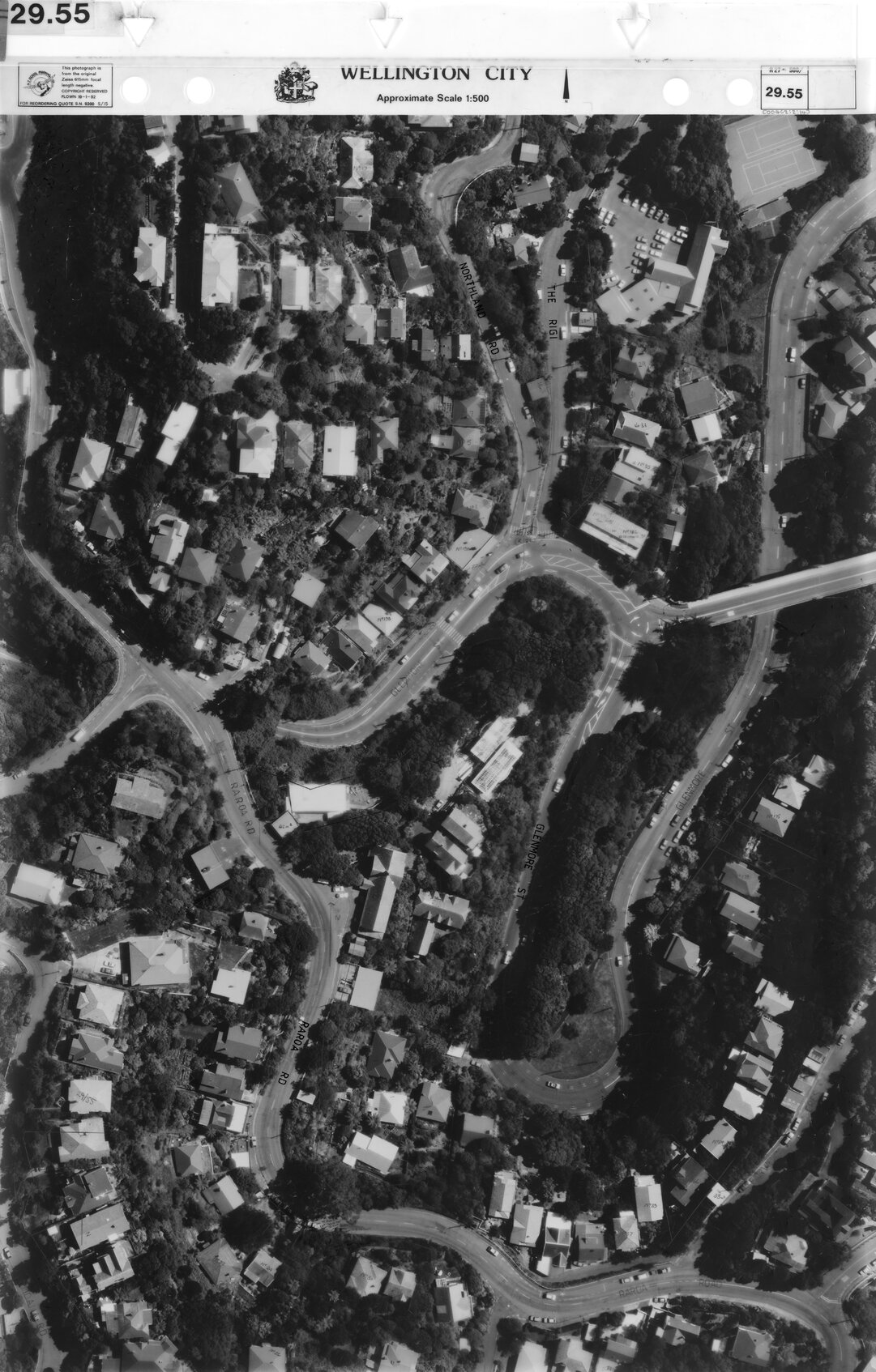 Aerial transparency, Sheet 29.55