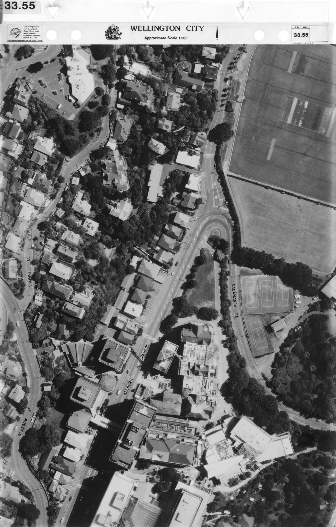 Aerial transparency, Sheet 33.55