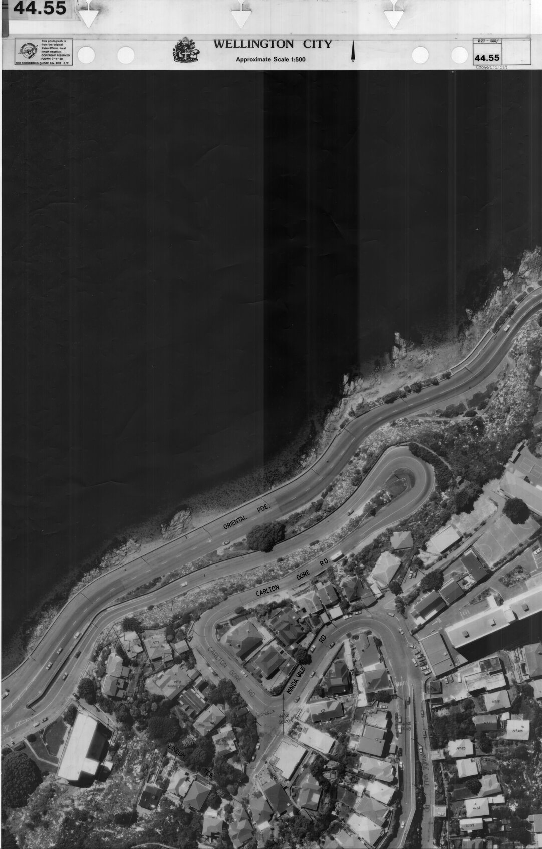 Aerial transparency, Sheet 44.55