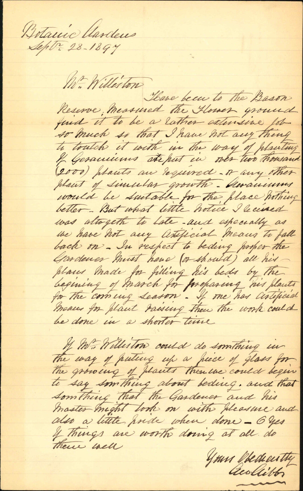 Report regarding Basin Reserve - Custodian, Botanic Gardens