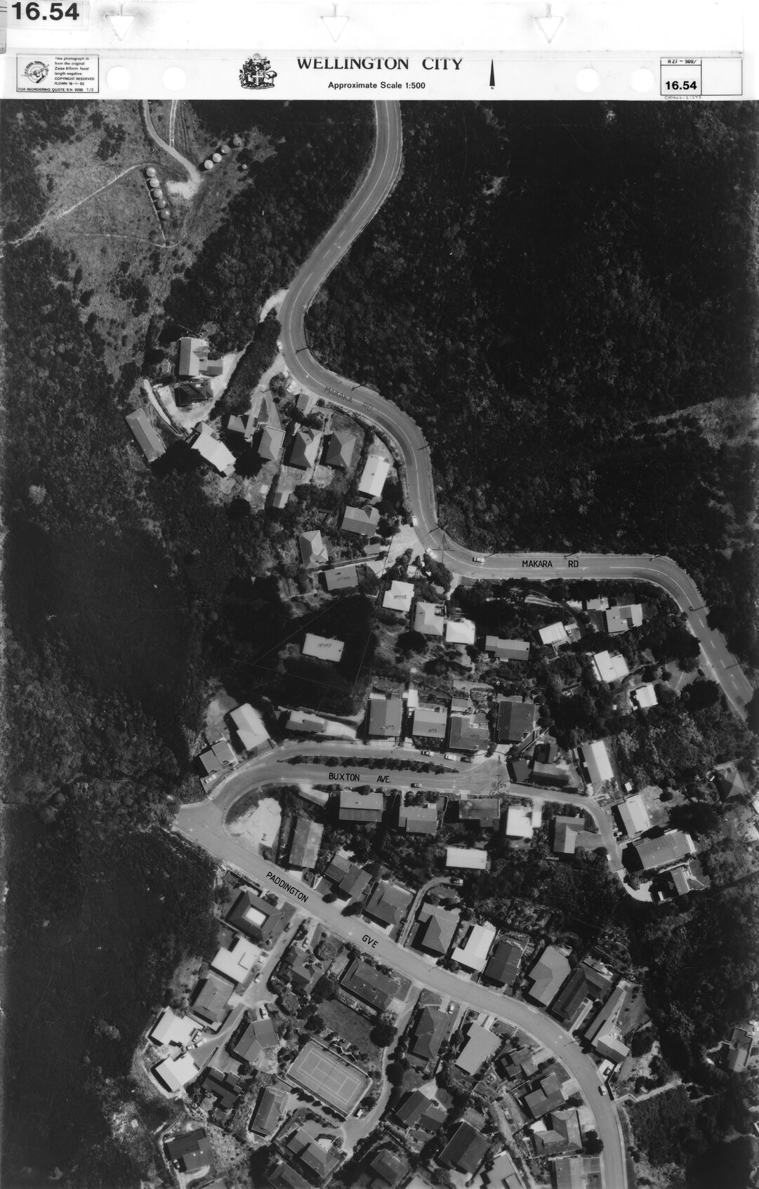 Aerial transparency, Sheet 16.54