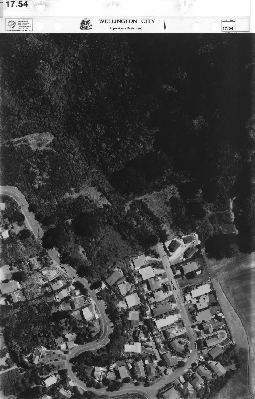 Aerial transparency, Sheet 17.54