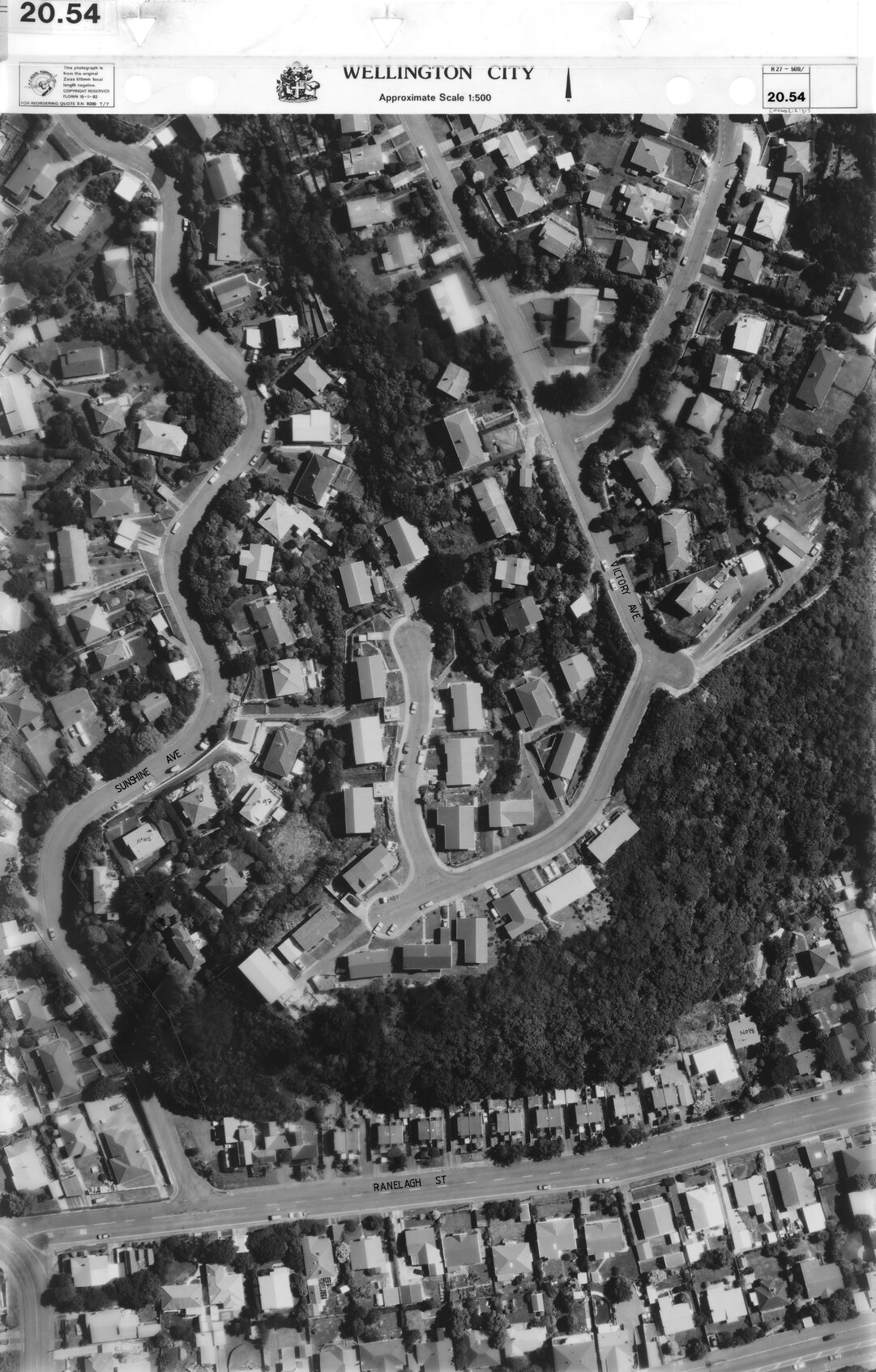 Aerial transparency, Sheet 20.54