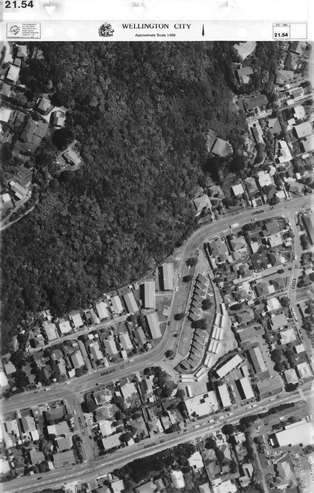 Aerial transparency, Sheet 21.54