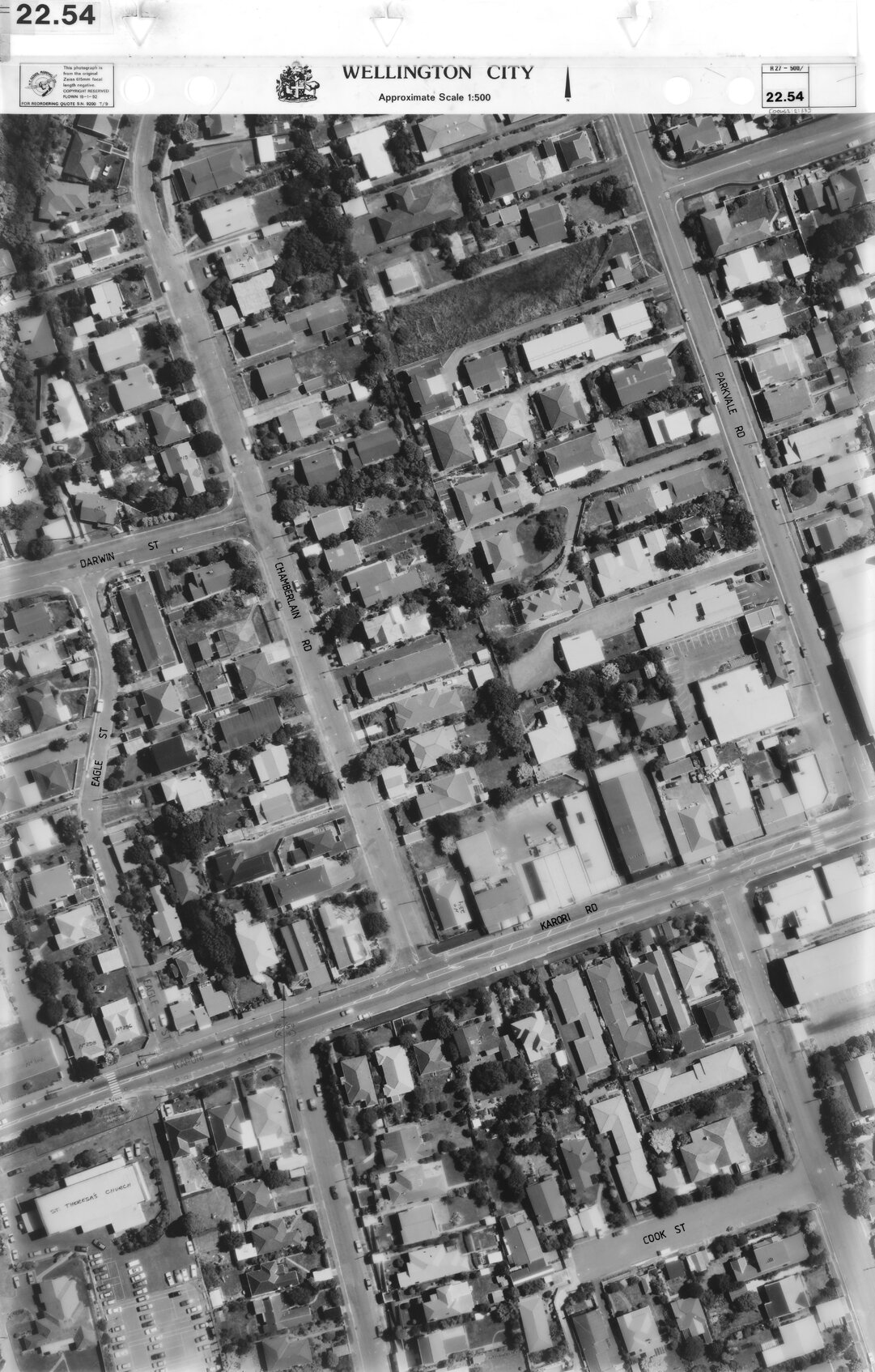 Aerial transparency, Sheet 22.54