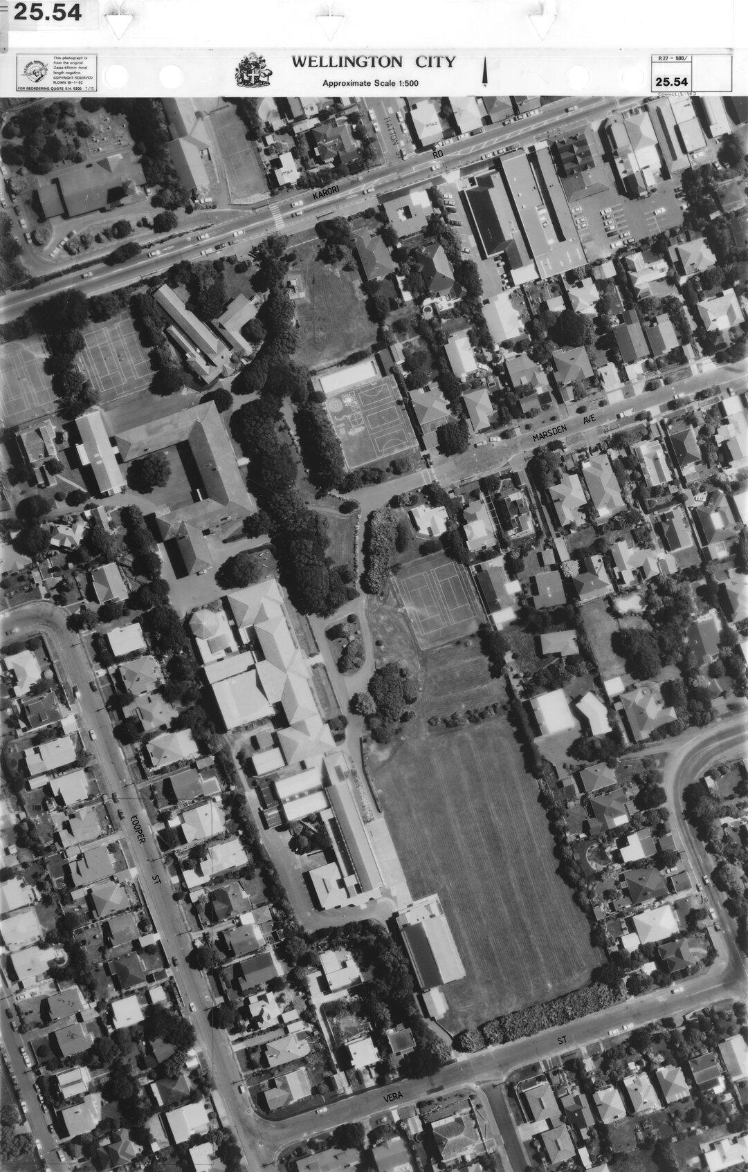 Aerial transparency, Sheet 25.54