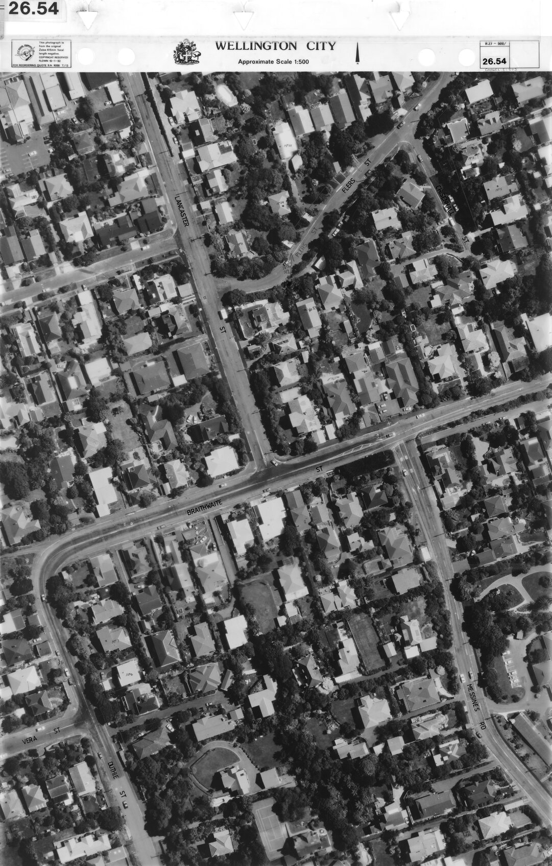 Aerial transparency, Sheet 26.54