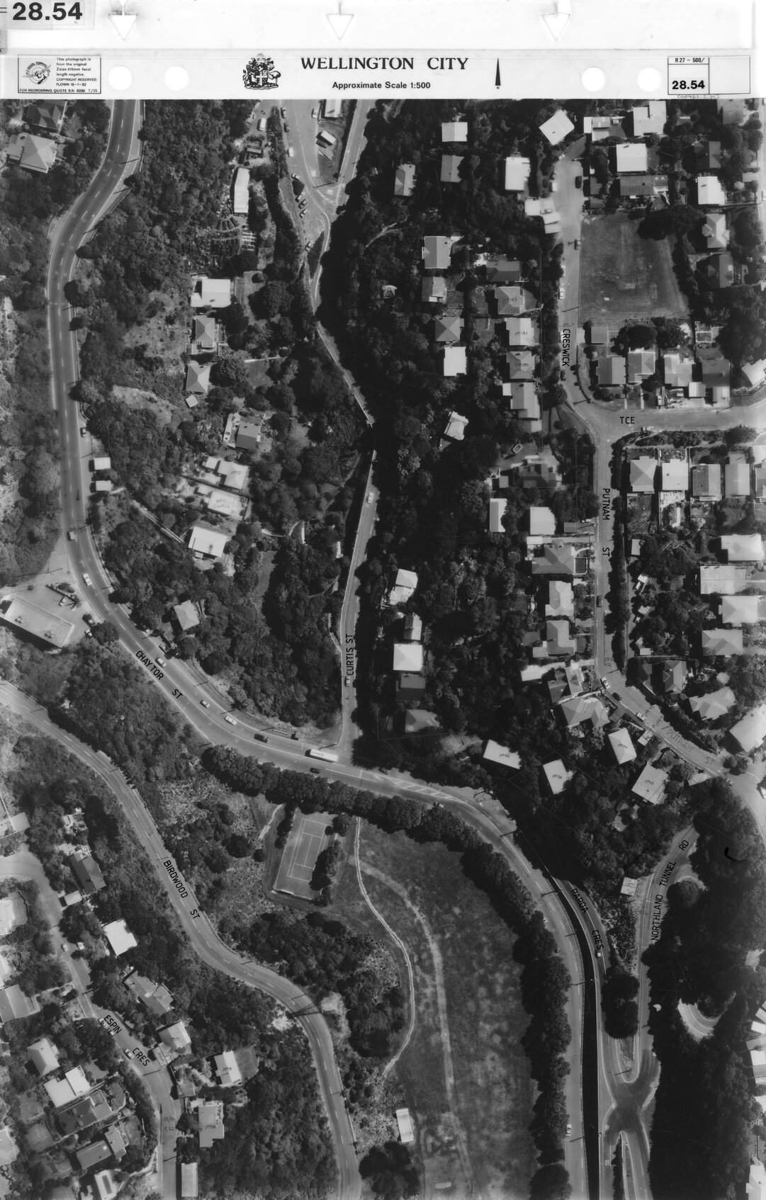 Aerial transparency, Sheet 28.54