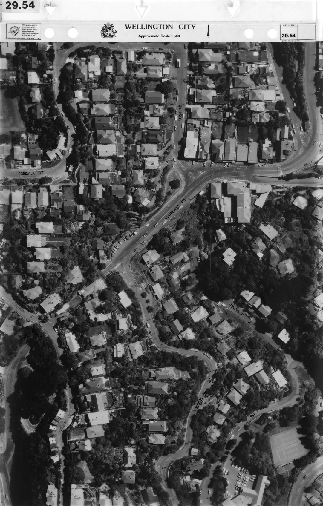 Aerial transparency, Sheet 29.54