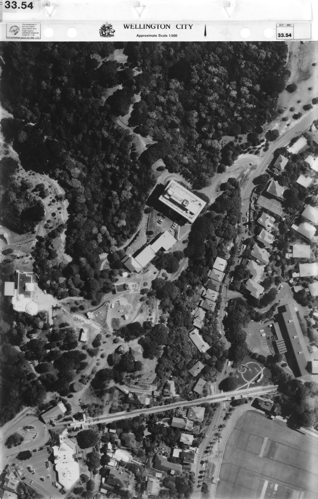 Aerial transparency, Sheet 33.54