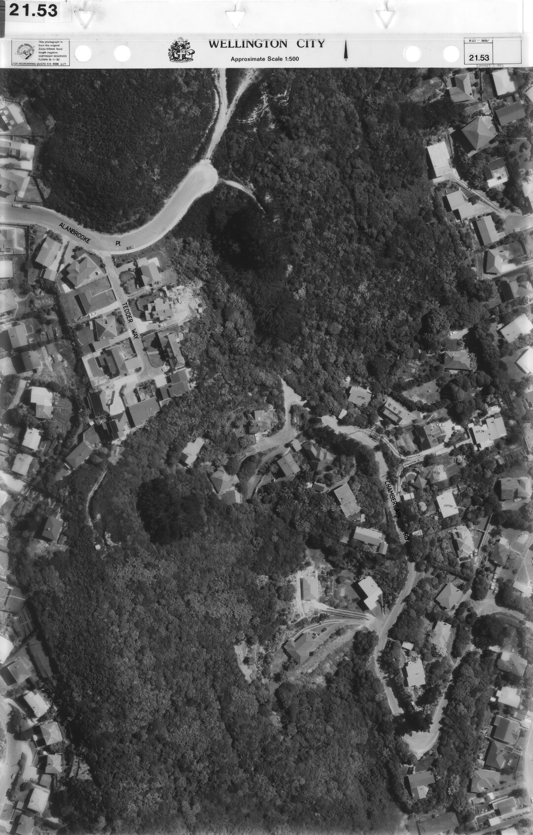 Aerial transparency, Sheet 21.53