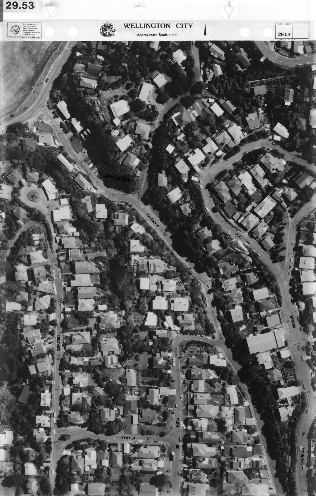 Aerial transparency, Sheet 29.53