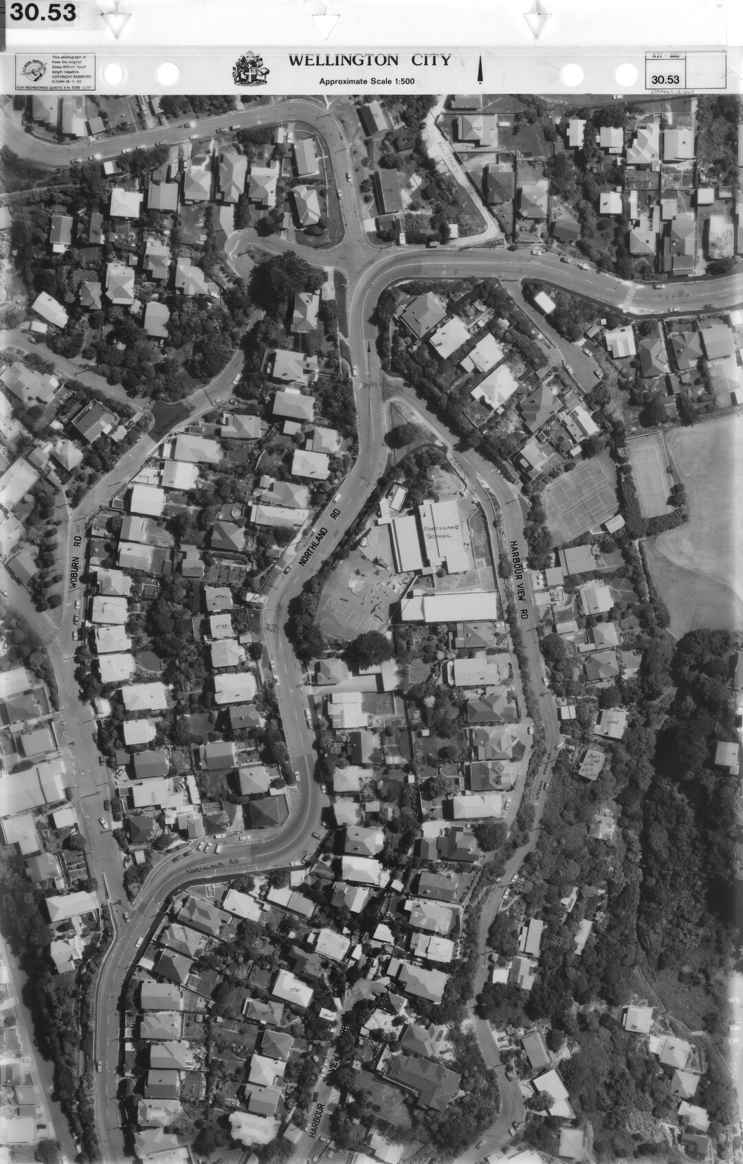 Aerial transparency, Sheet 30.53