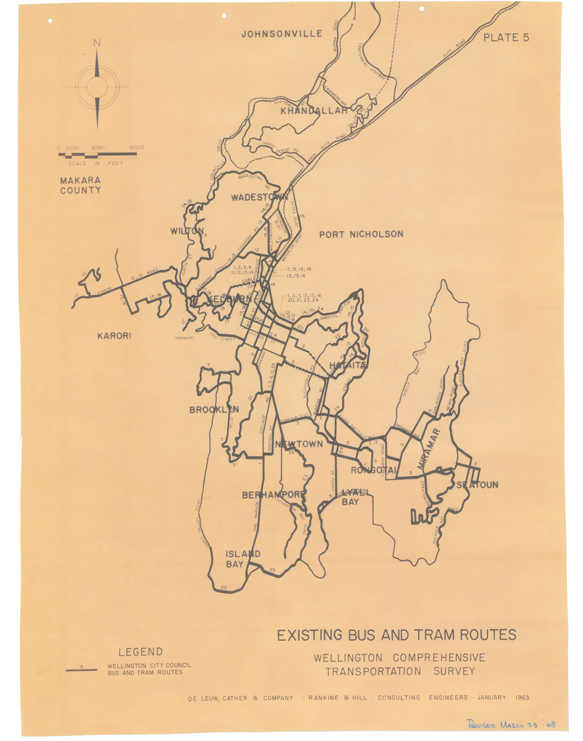 Existing Bus and Train Routes