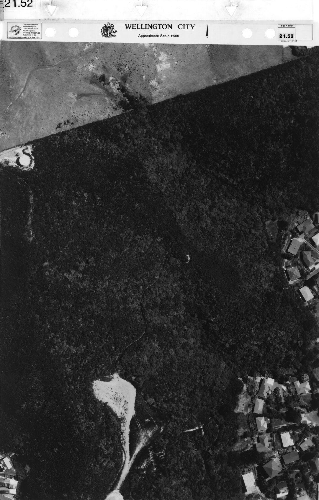 Aerial transparency, Sheet 21.52