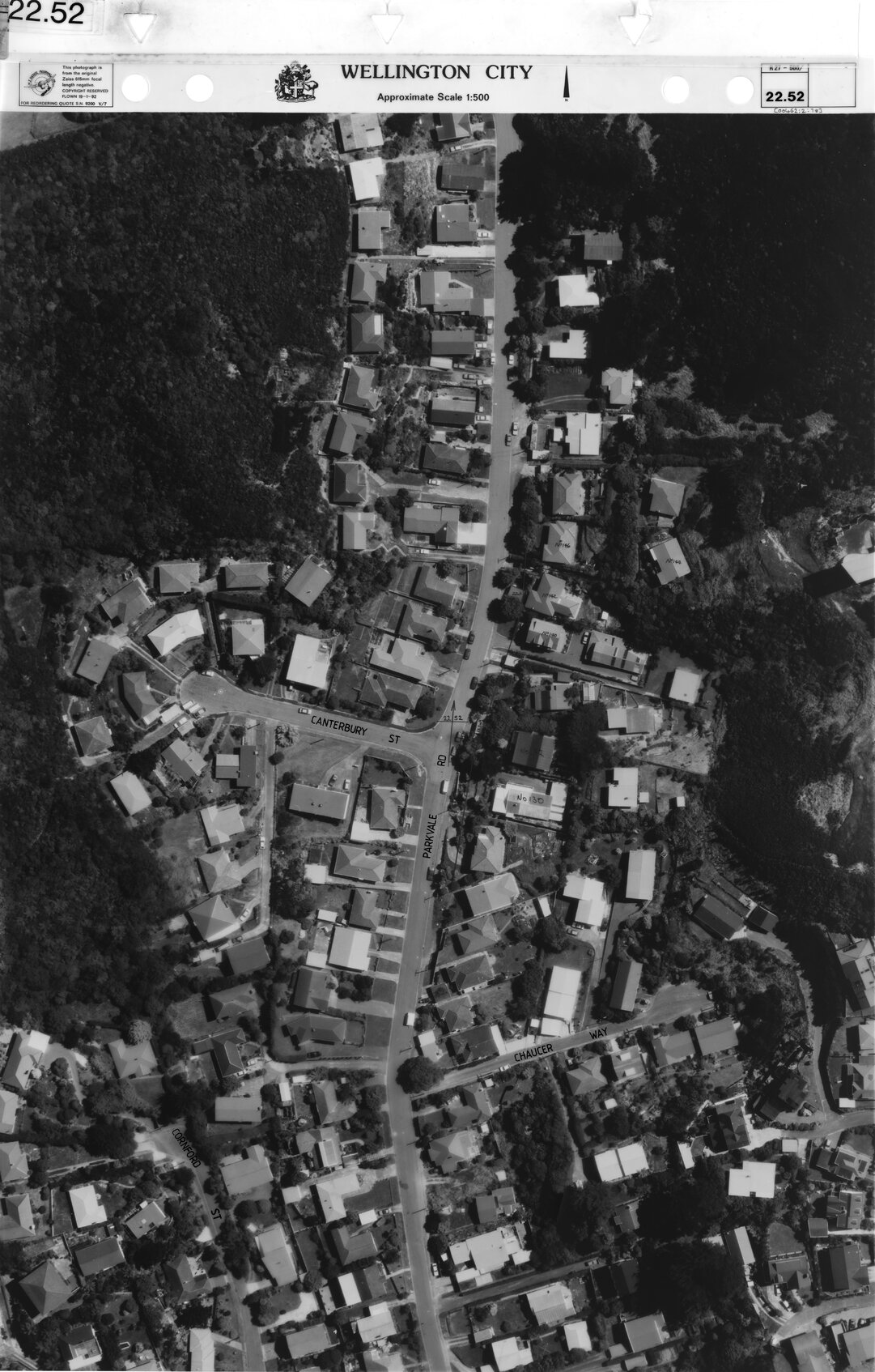 Aerial transparency, Sheet 22.52