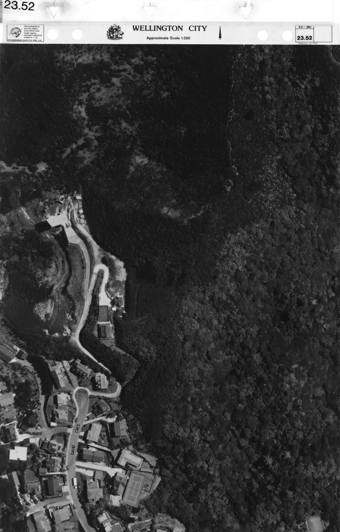 Aerial transparency, Sheet 23.52