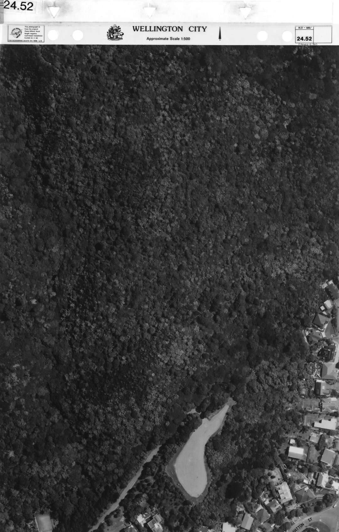 Aerial transparency, Sheet 24.52