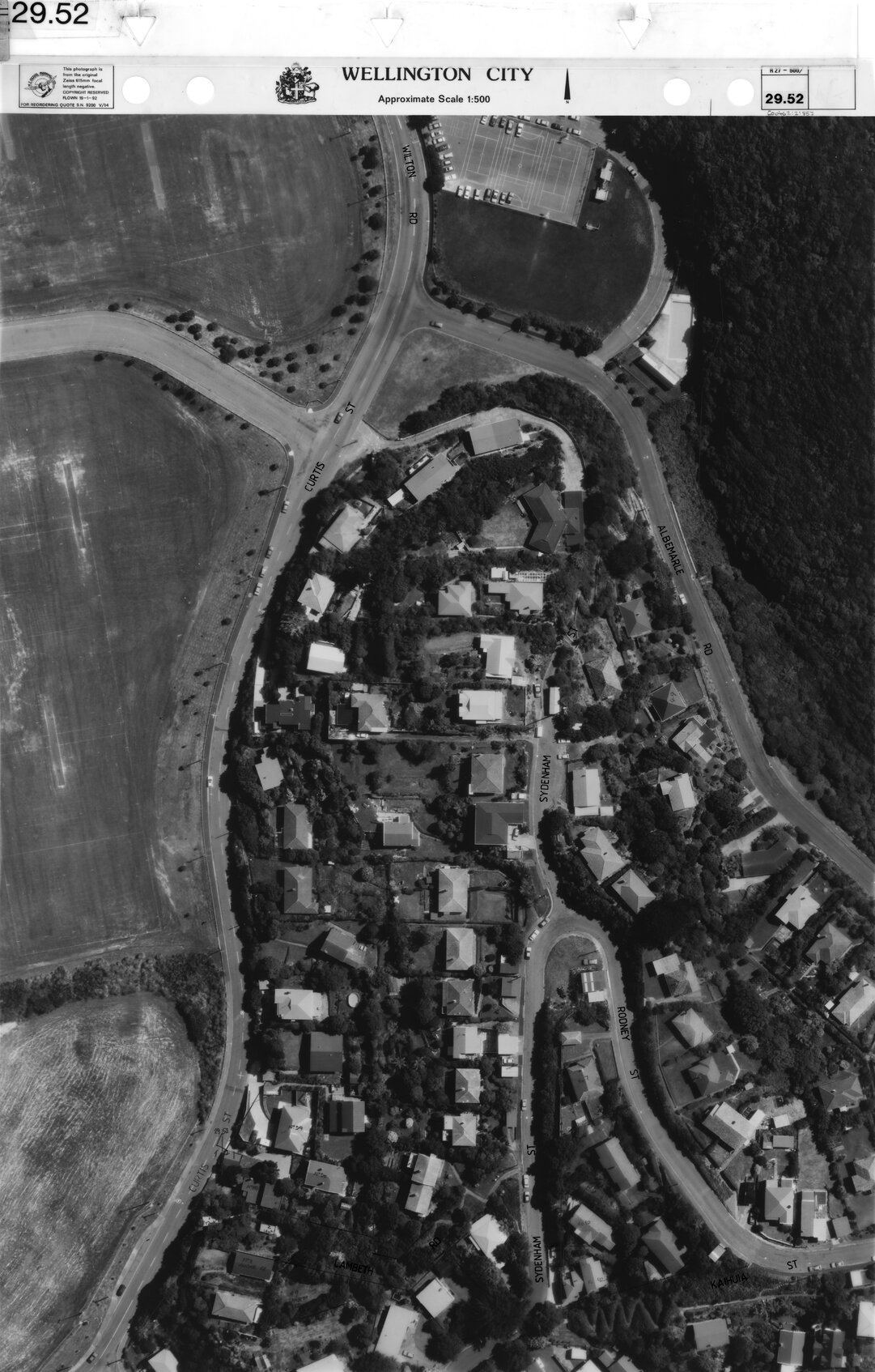 Aerial transparency, Sheet 29.52