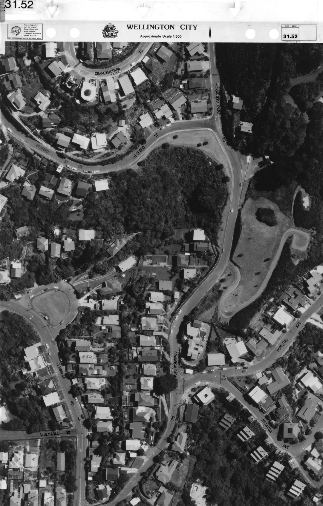 Aerial transparency, Sheet 31.52