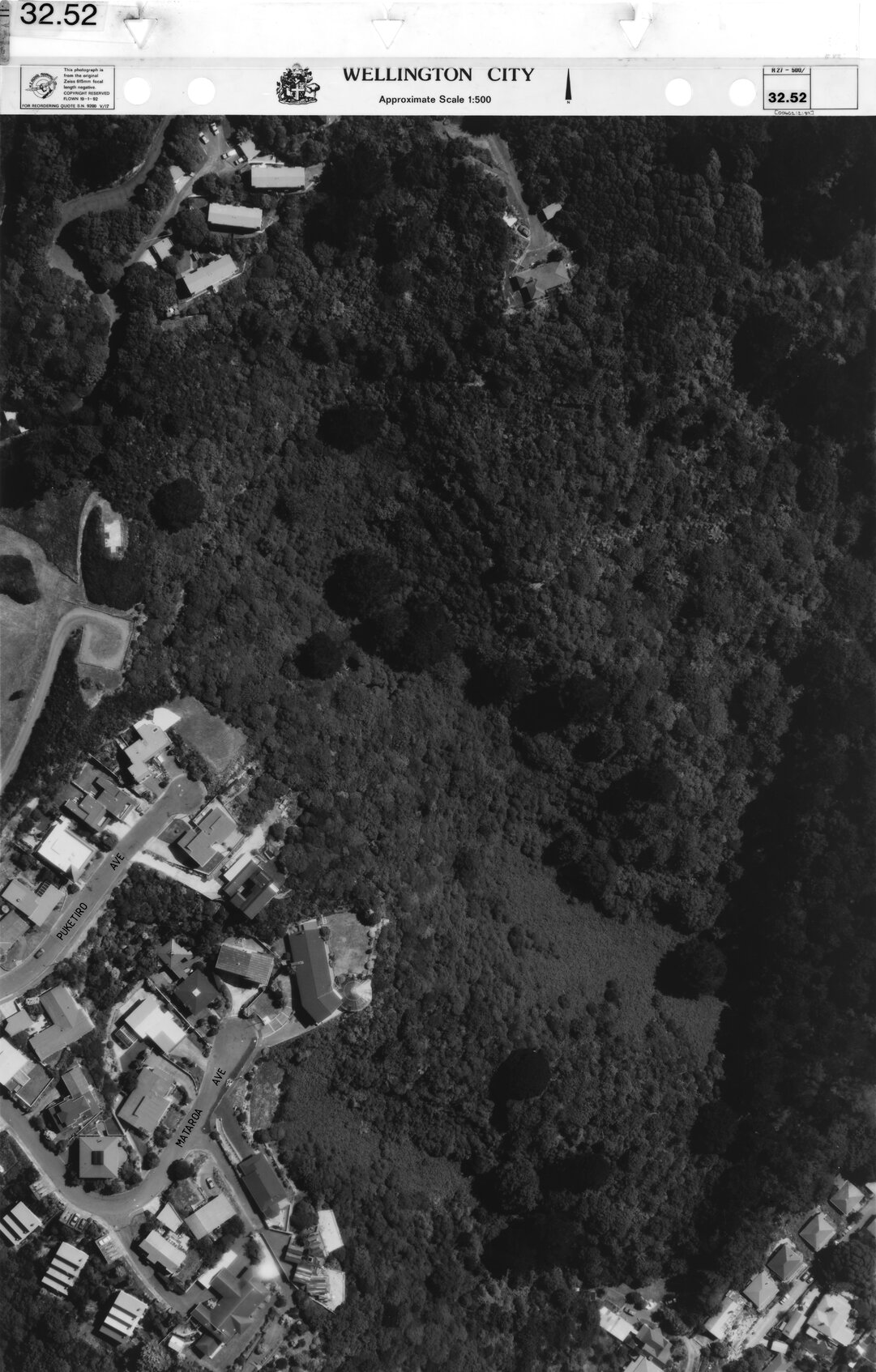 Aerial transparency, Sheet 32.52