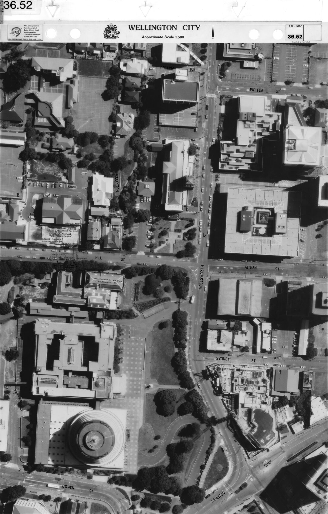 Aerial transparency, Sheet 36.52