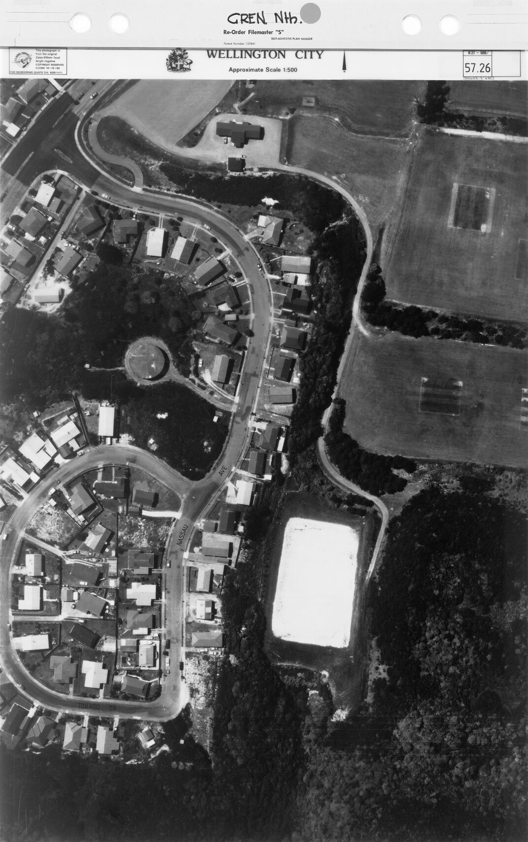 Aerial transparency, Sheet 57.26