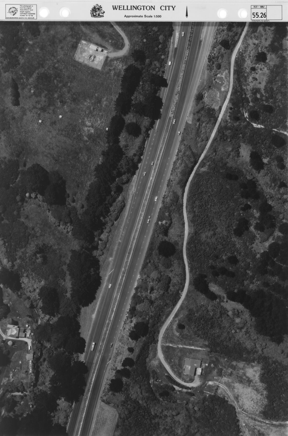 Aerial transparency, Sheet 55.26