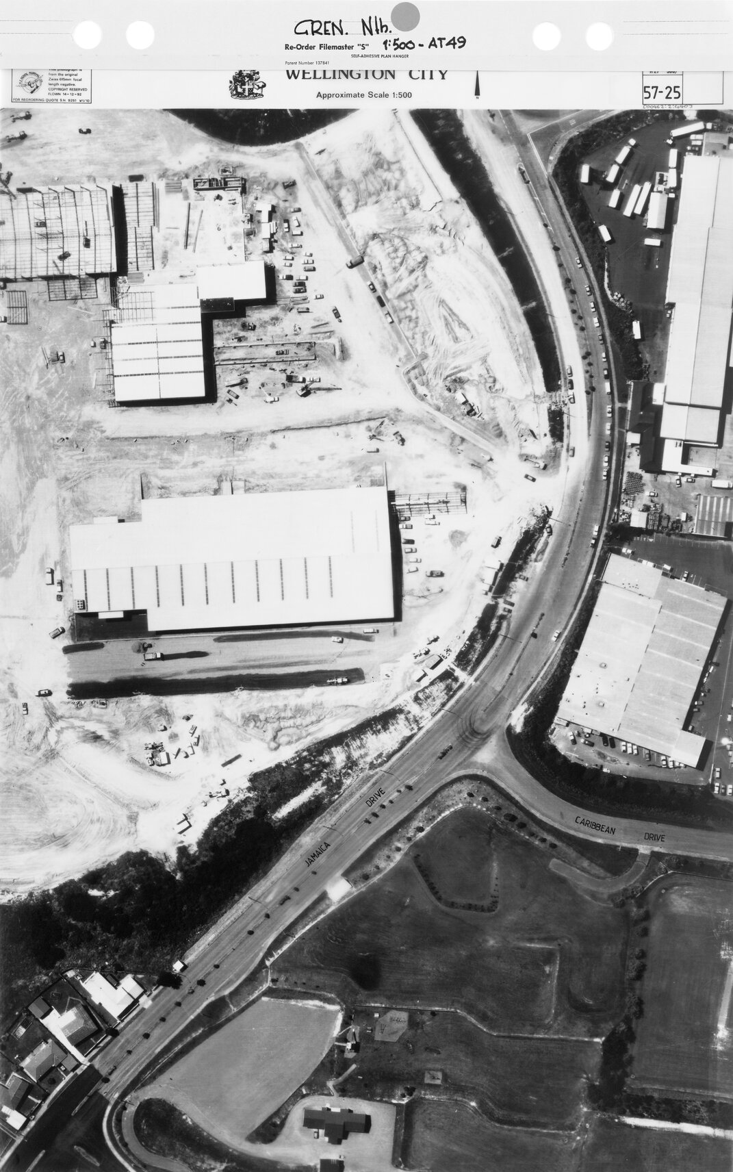 Aerial transparency, Sheet 57.25