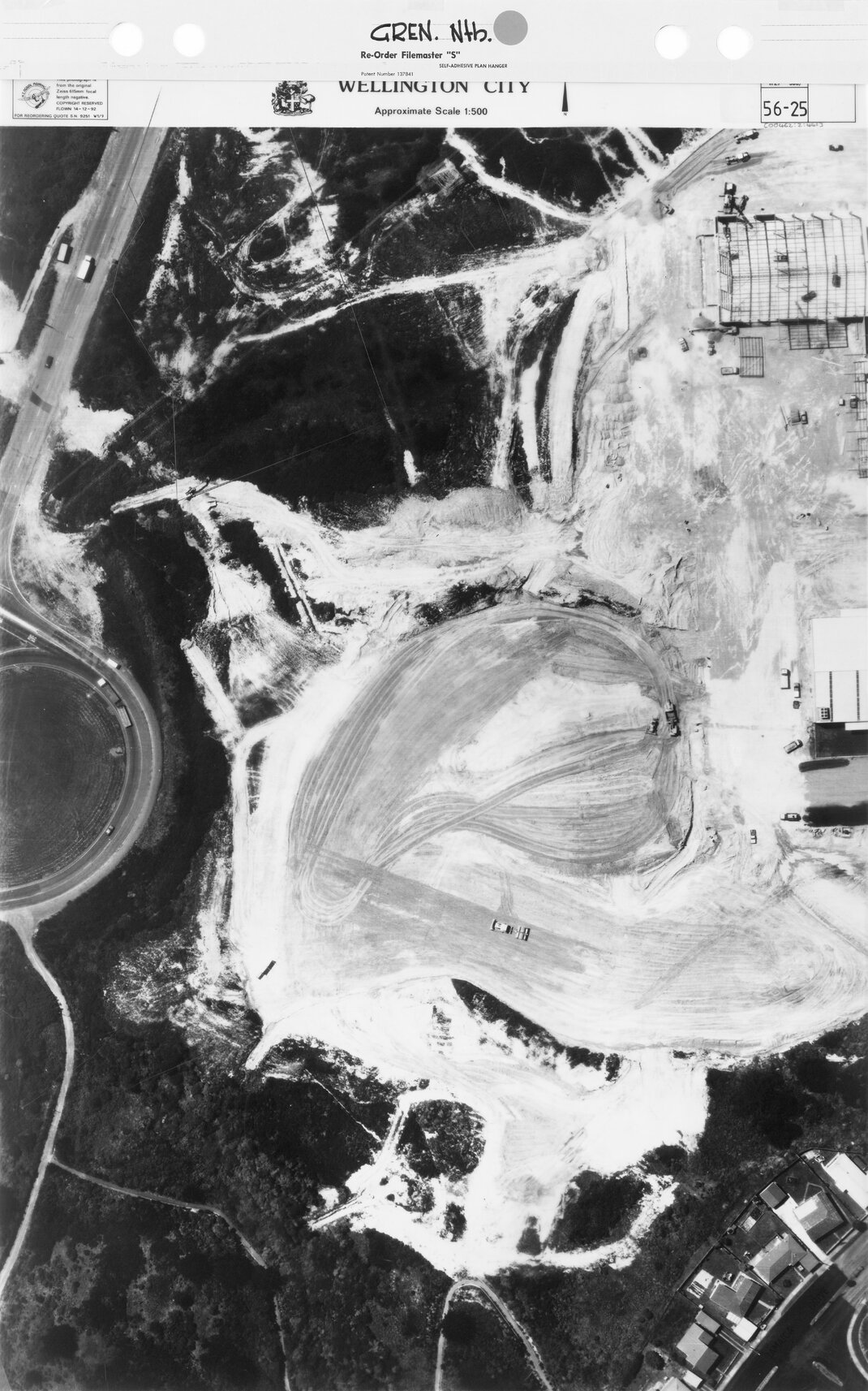 Aerial transparency, Sheet 56.25