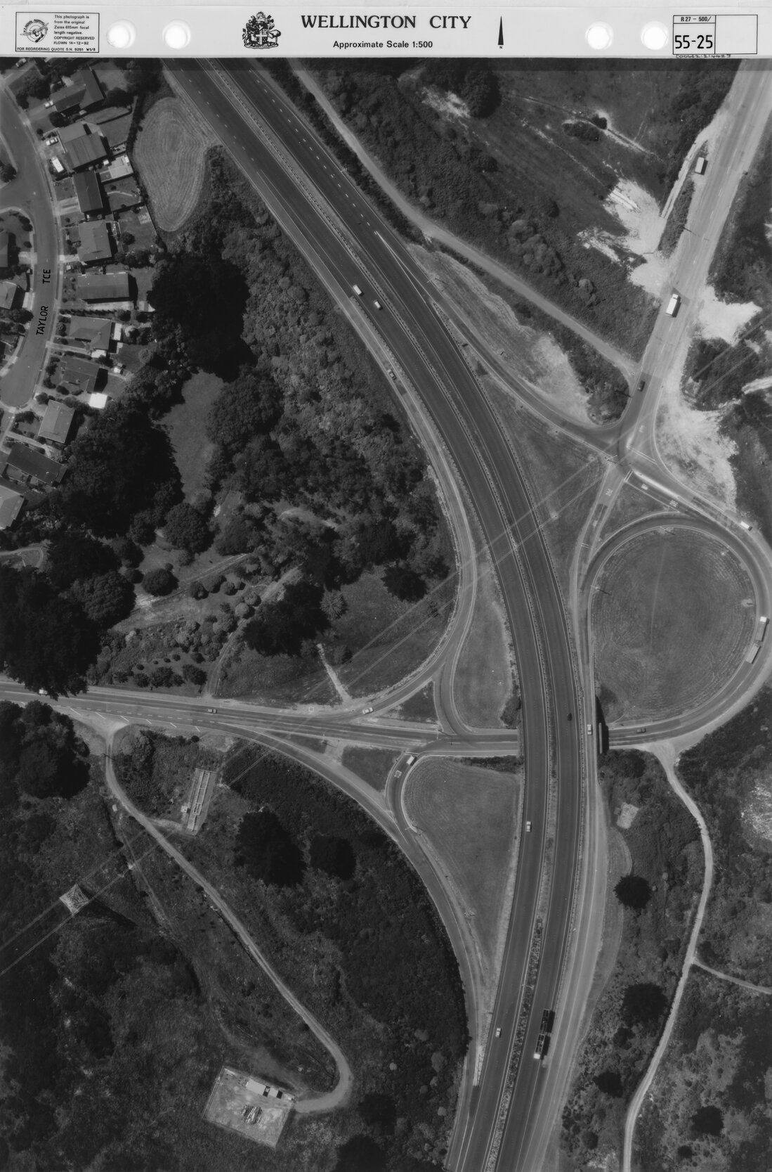 Aerial transparency, Sheet 55.25