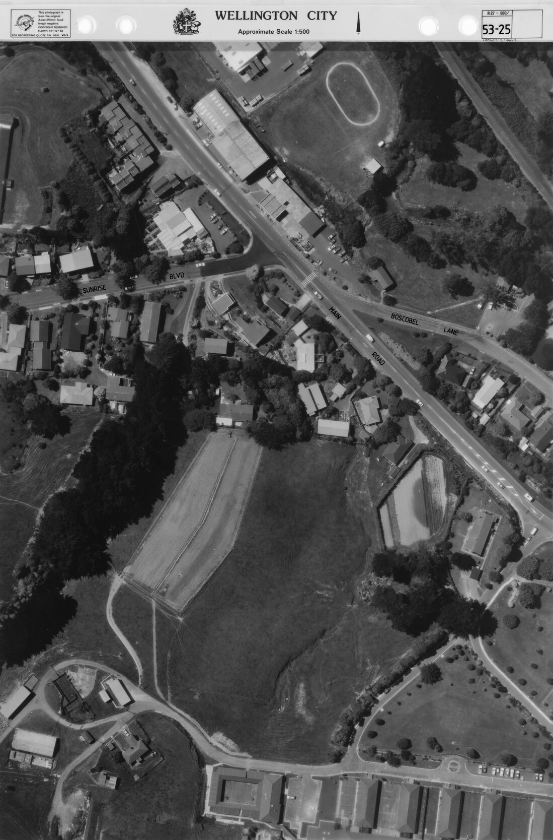 Aerial transparency, Sheet 53.25