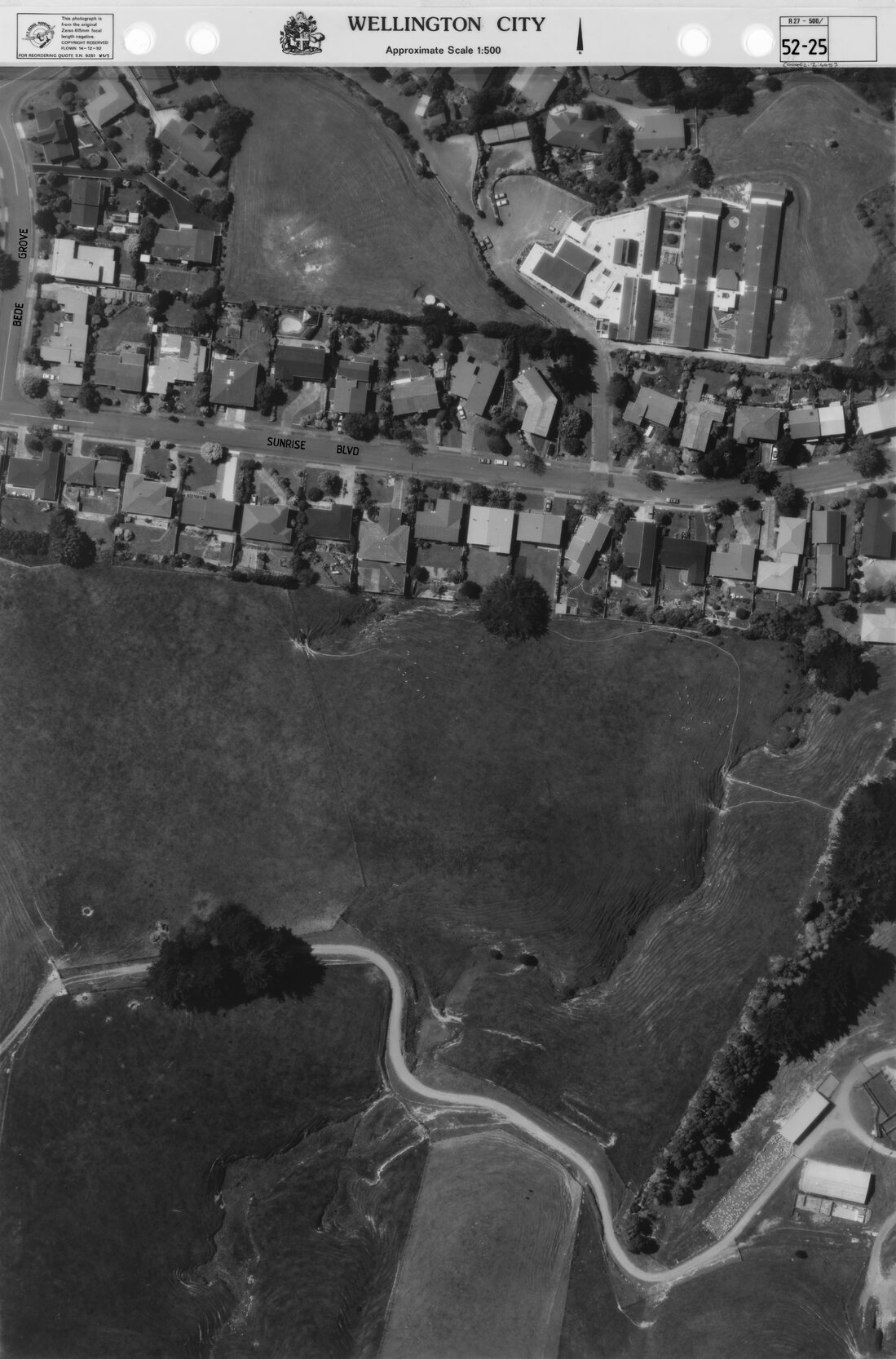 Aerial transparency, Sheet 52.25