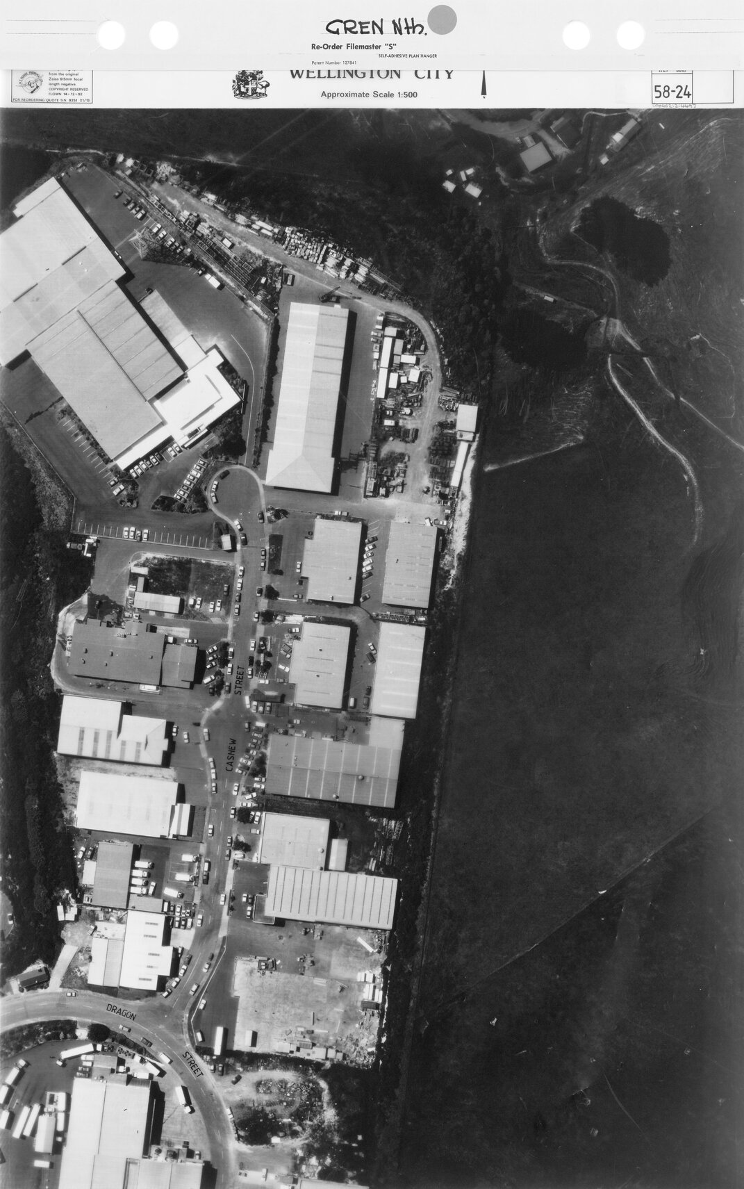 Aerial transparency, Sheet 58.24