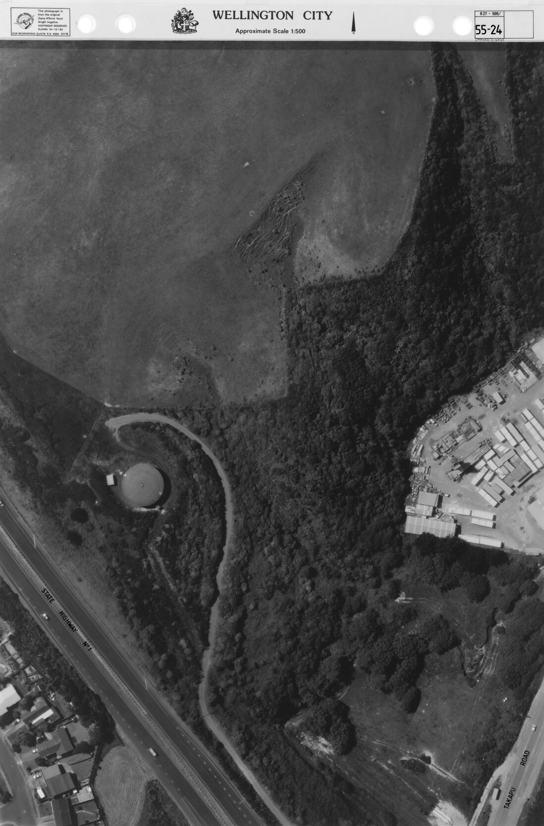 Aerial transparency, Sheet 55.24