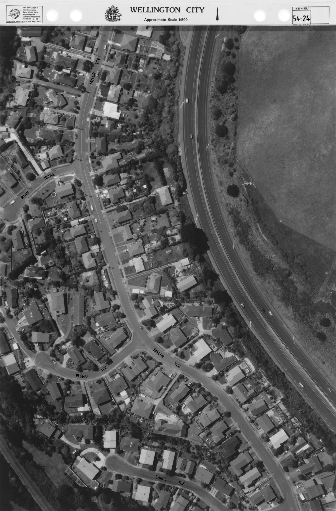 Aerial transparency, Sheet 54.24