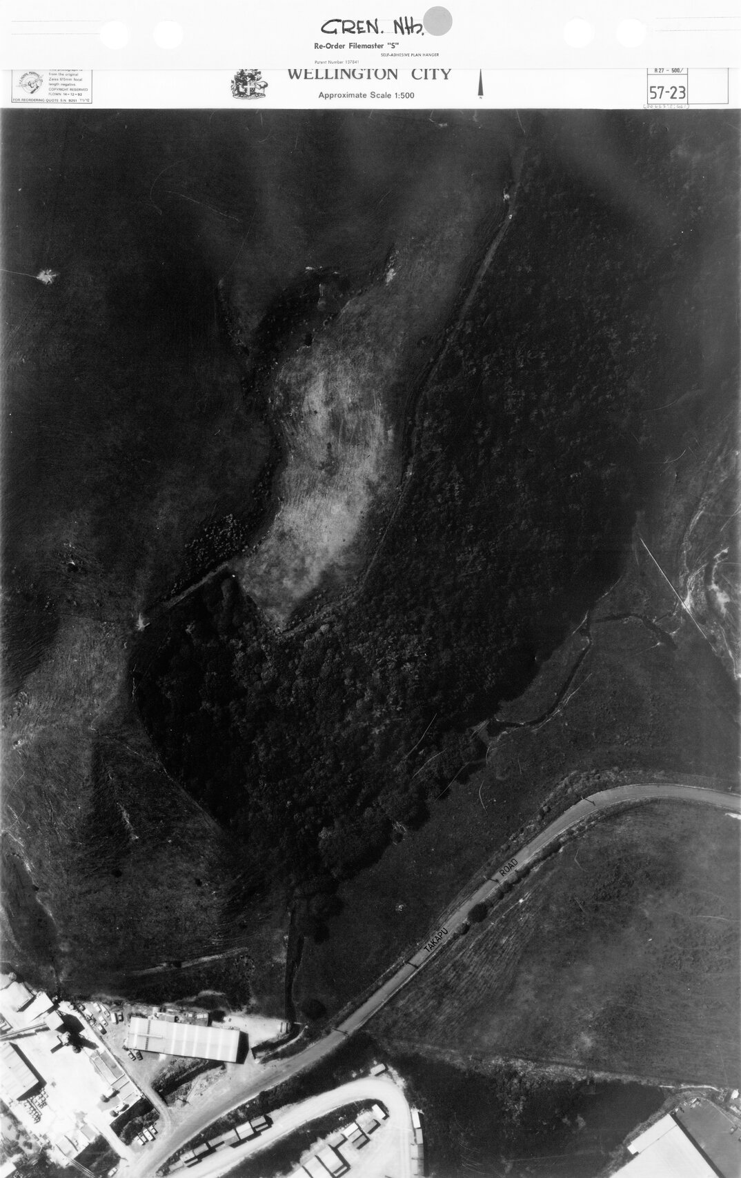 Aerial transparency, Sheet 57.23