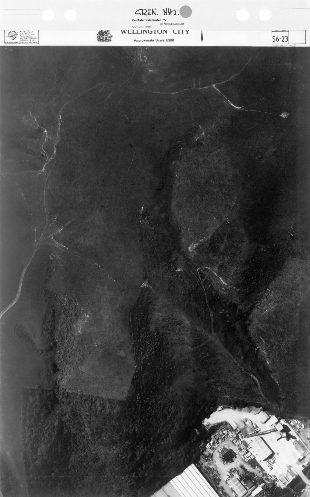 Aerial transparency, Sheet 56.23