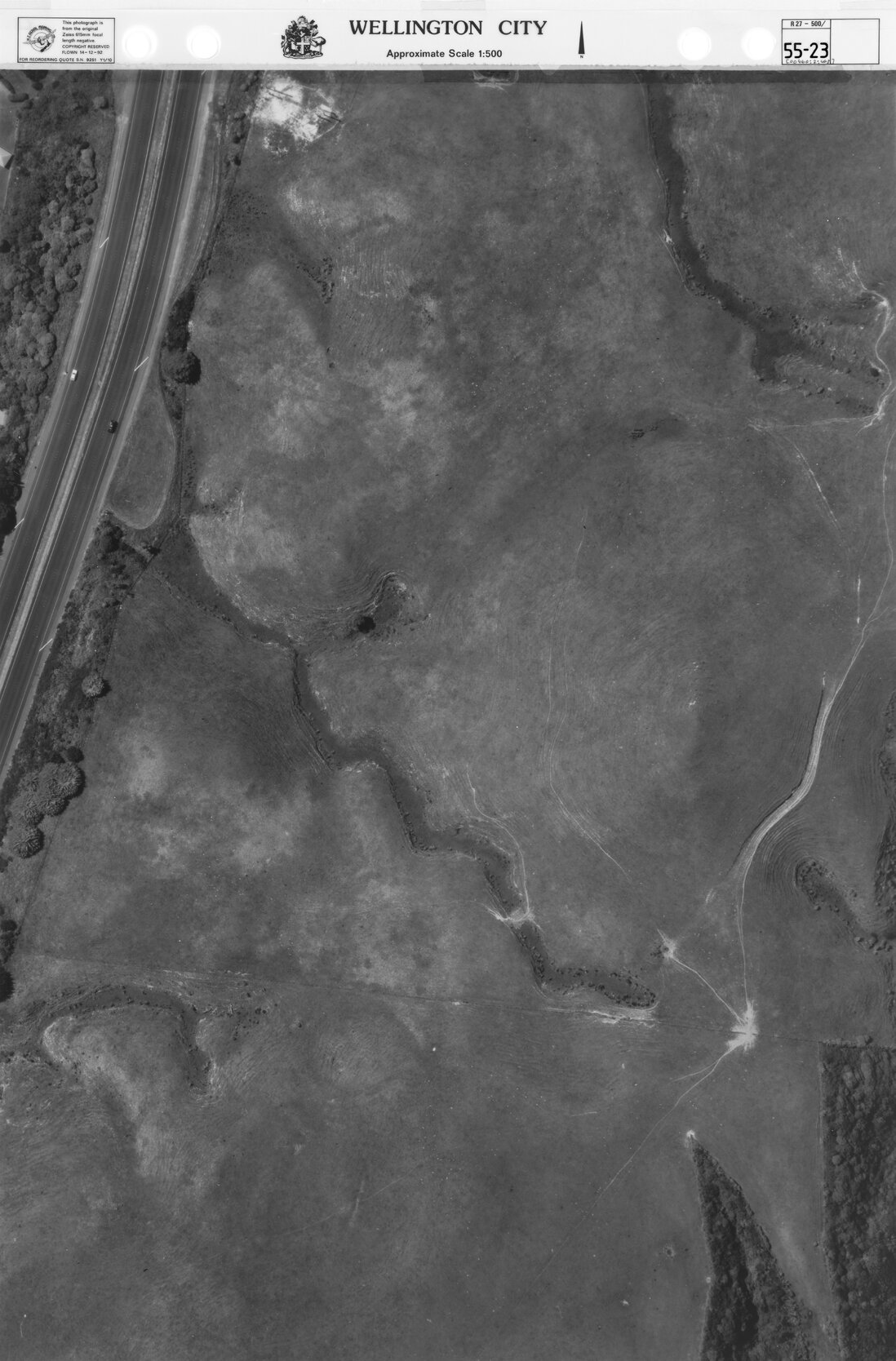 Aerial transparency, Sheet 55.23